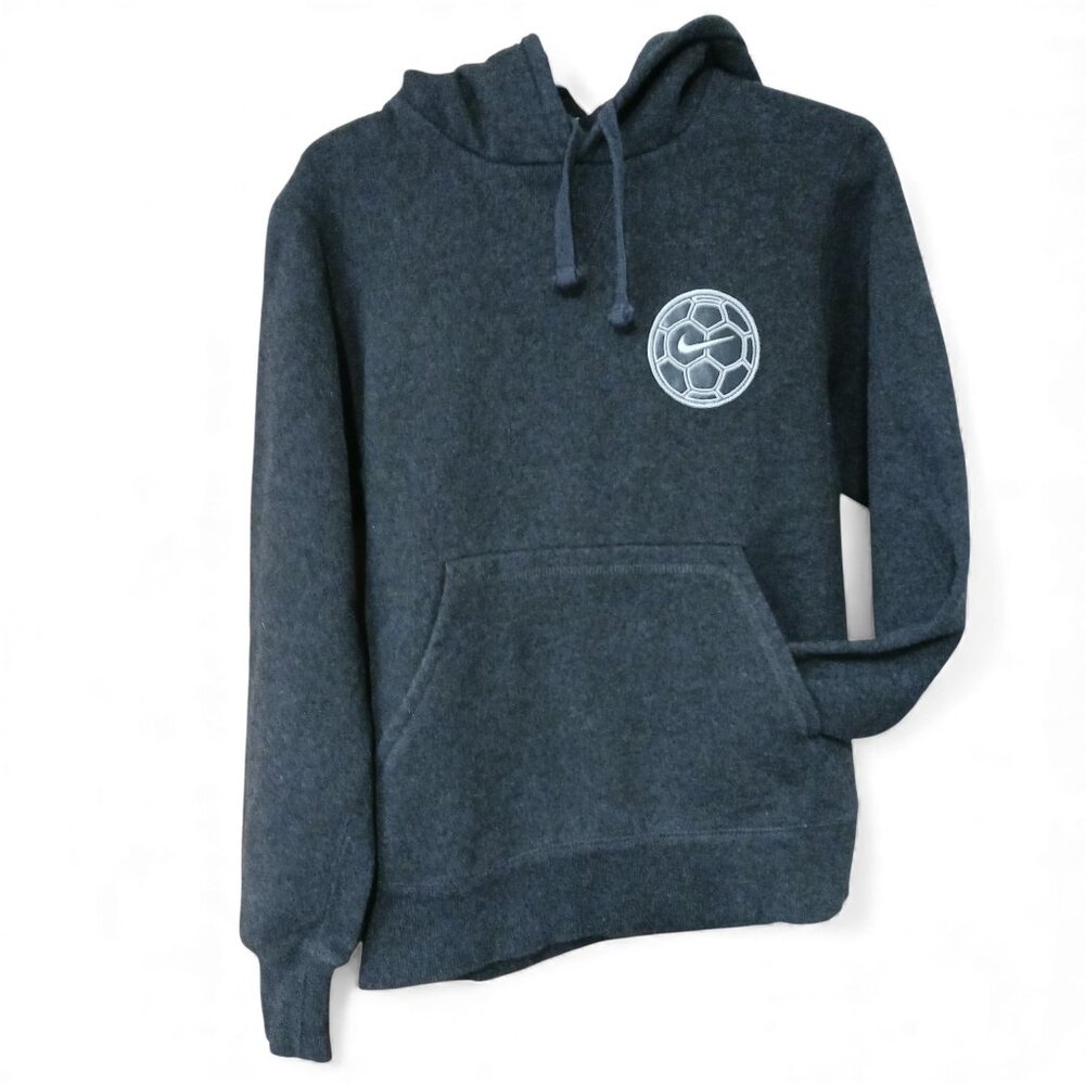 Nike Mens Charcoal Gray Basketball Graphic Pullover Hoodie Size S,  Windbreaker